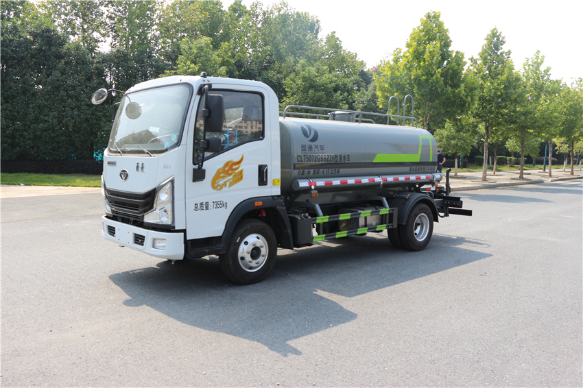 豪曼5方灑水車|縱昂牌CLT5072GSSZZ6型灑水車