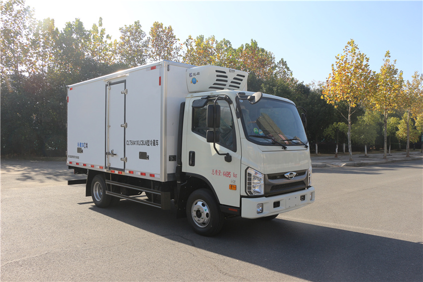 福田領航4.2米藍牌冷藏車_CLT5041XLCBJ6型冷藏車