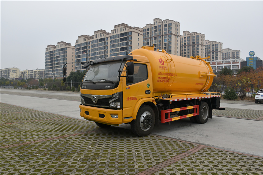 東風多利卡12方清洗吸污車|CLT5141GQWEQ6型清洗吸污車